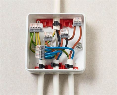 used light switch box as junction box|multi wire electrical junction box.